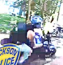 Jackson cops searching biker who nearly struck officer after refusing traffic stop