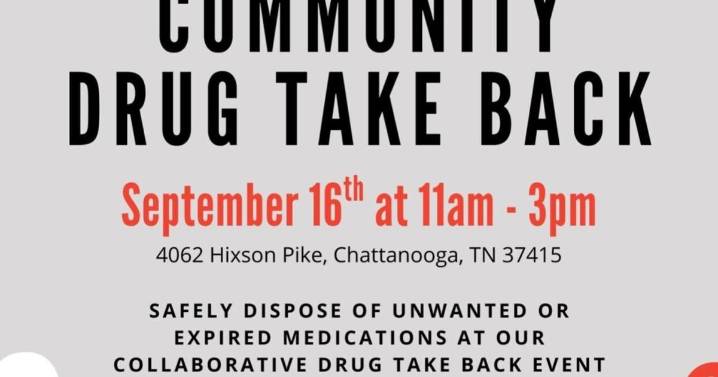 UPDATE: Community drug take back event underway at Access Pharmacy in Hixson
