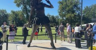 Tina Turner statue unveiled in Tennessee community where she grew up