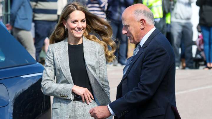 Kate Middleton y Jamie Lowther-Pinkerton protagonizan un cálido reencuentro
