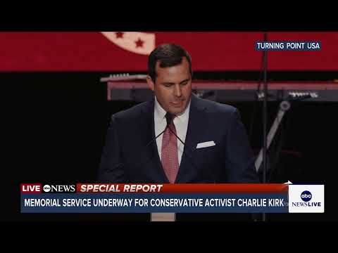 Turning Point USA COO says Charlie Kirk 'built a movement that changed the world'
