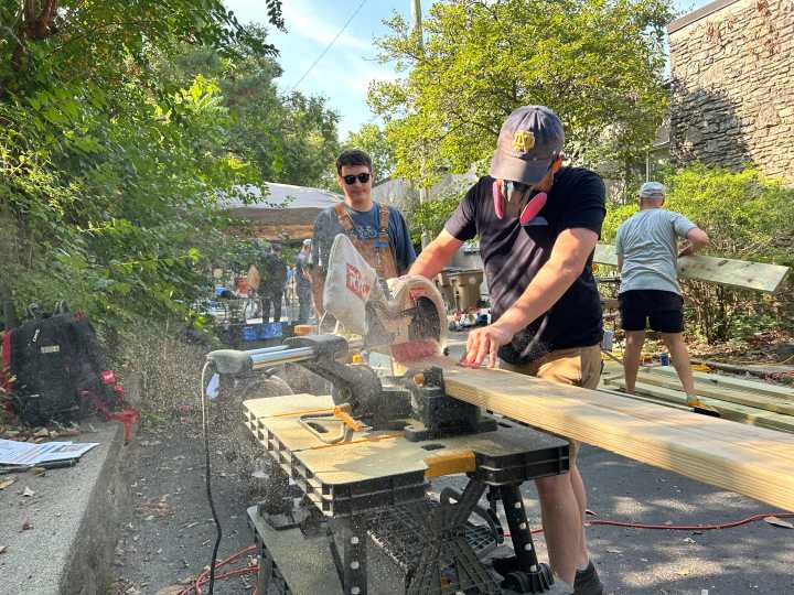 In battle over public bench removals, advocates decide to build their own