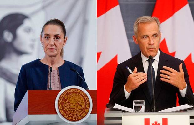 Sheinbaum recibirá al primer ministro de Canadá, Mark Carney, el 18 de septiembre