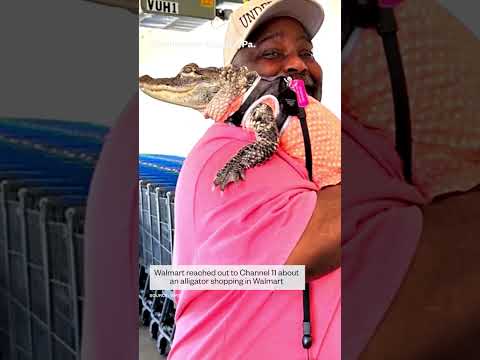 Walmart bans emotional support alligator