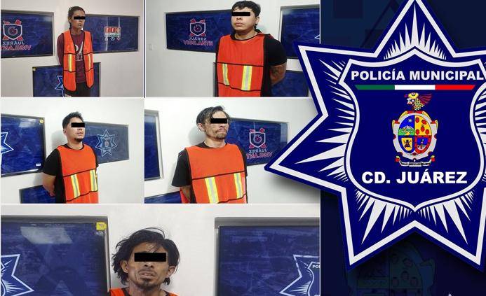 Capturaron a cinco personas con orden de aprehensión