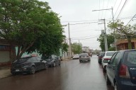 Una "hermosa llovizna" sorprendió a los vecinos de Las Termas de Río Hondo