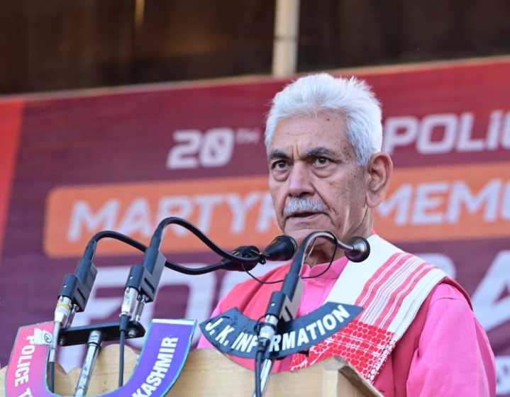 The Land Of J&K Is Saturated With Blood And Sacrifice Of J&K Police, Army, CAPFs Martyrs For The Nation: LG Sinha