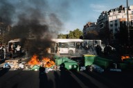 Las primeras horas de la jornada de bloqueo en Francia dejan 200 detenidos