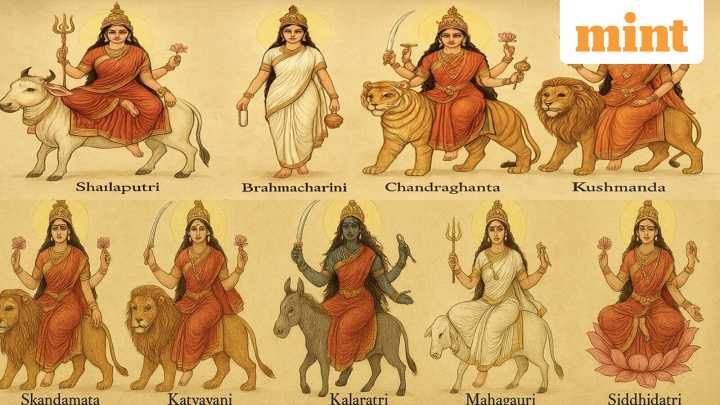 Navratri 2025: Stories behind each of nine forms of Goddess Durga