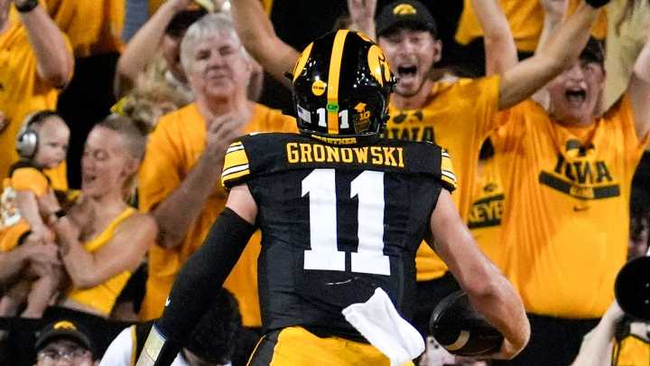 Video: Mark Gronowski accounts for three total touchdowns in win over UMass