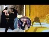 Brazen wedding crasher caught on camera stealing thousands of dollars in gifts