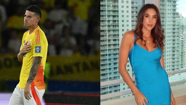 Tras rumores del último partido de James por Eliminatorias en Barranquilla, su expareja sorprendió con este mensaje