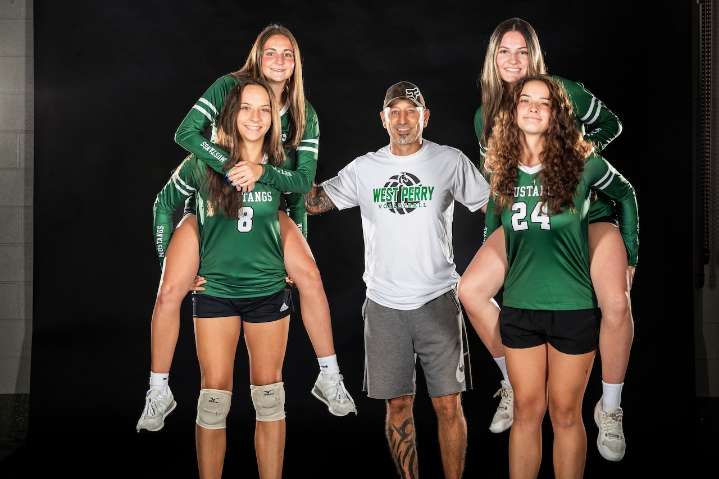 West Perry girls volleyball rallies past Shippensburg