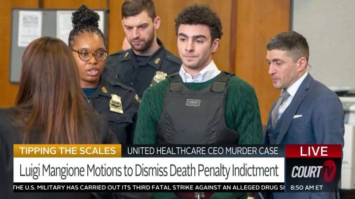 Luigi Mangione’s Attorney Files Motion to Fight Death Penalty