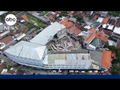 Dozens of students trapped after school collapses in Indonesia, officials say