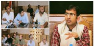 Div Com Kashmir reviews flood mitigation plan