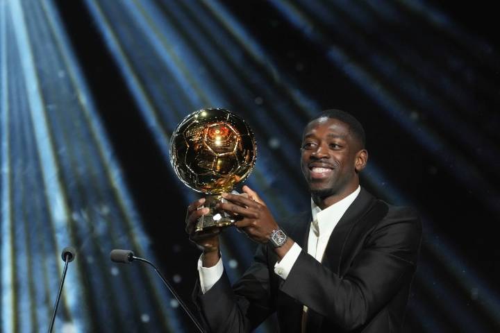 Dembélé tras ganar el Balón de Oro: “Nunca fue un objetivo, pero ahora que lo tengo es algo excepcional”