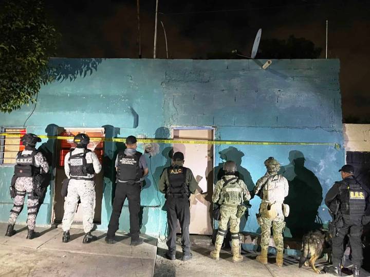 Cateo de drogas en Saltillo: Narcóticos asegurados y detenidos
