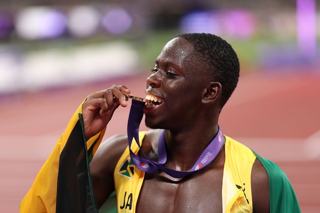 Where are the medal ceremonies at the World Athletics Championships?
