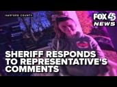 Harford Sheriff calls out Rep. Crockett, says Kayla Hamilton remarks are "reprehensible"