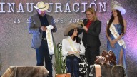 Obtiene Azul Portillo, de la Asociación Ganadera Local de Guazapares, el título de reina de Expogan