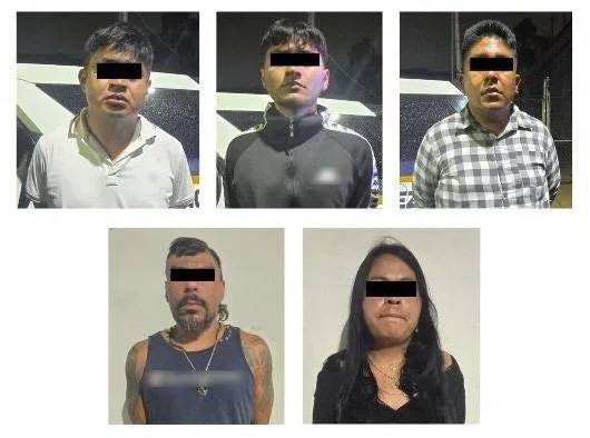 Caen 5 extorsionadores en Iztapalapa