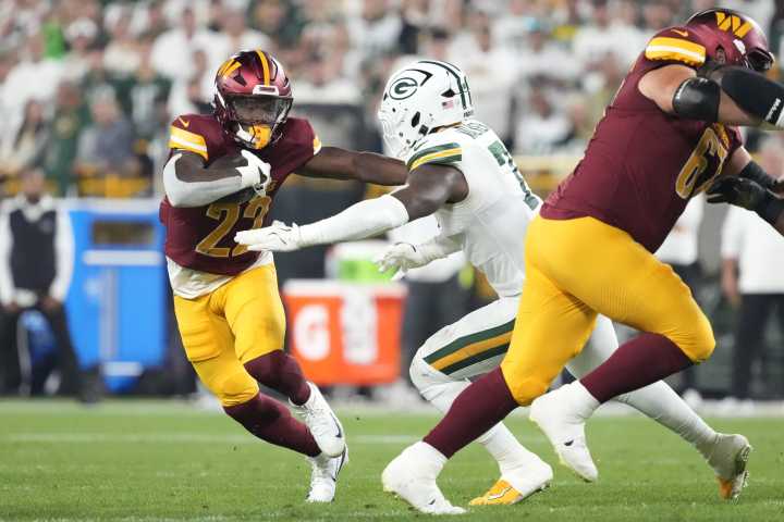Jacory Croskey-Merritt, Chris Rodriguez Fantasy Football Outlook After Austin Ekeler Injury
