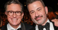 Colbert Learned Kimmel’s Fate in Front of Live Audience