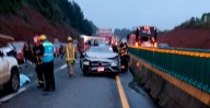 Reportan fuerte choque por alcance en la autopista Pátzcuaro