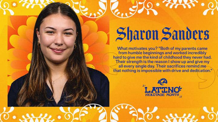 Latino Heritage Month Staff Showcase with Sharon Sanders: How her family's values and culture have informed both her personal and professional identity