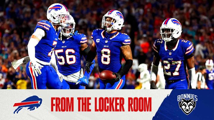 From the Locker Room | Bills' captains make key plays in Week 3 win over Dolphins
