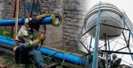 Avanza línea de conducción entre Tanque La Bola y Tanque 2,000 en Morelia