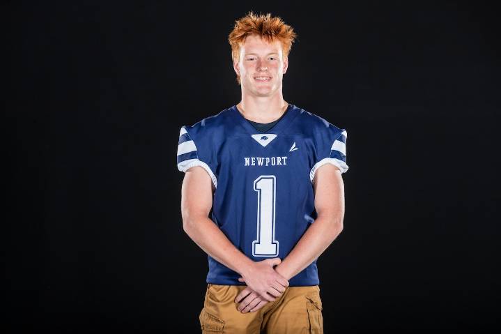 Trevin Arnold’s late score gives Newport football win over James Buchanan