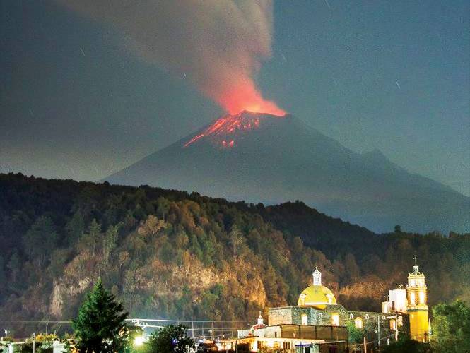 El Popocatépetl: el volcán más vigilado de México
