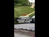 Trump's latest WH renovations include 'Presidential Walk of Fame'
