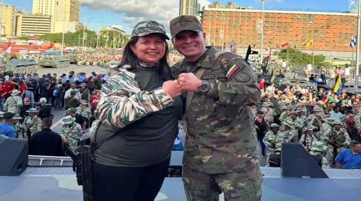 Milicia Bolivariana instalada en Caracas para la defensa integral de la patria