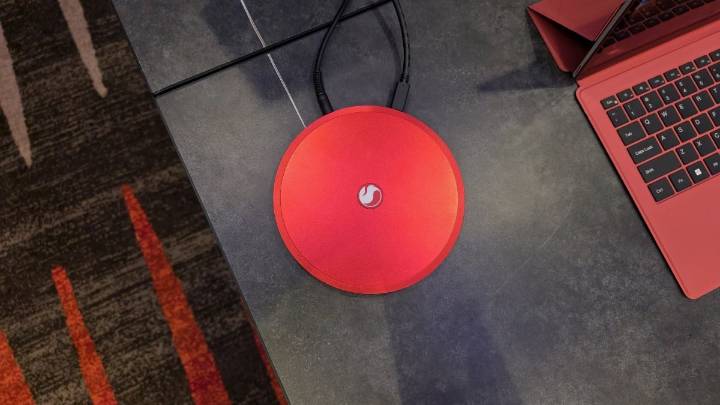 Qualcomm shows off coaster-sized mini PC. Meet the 'UFO.'
