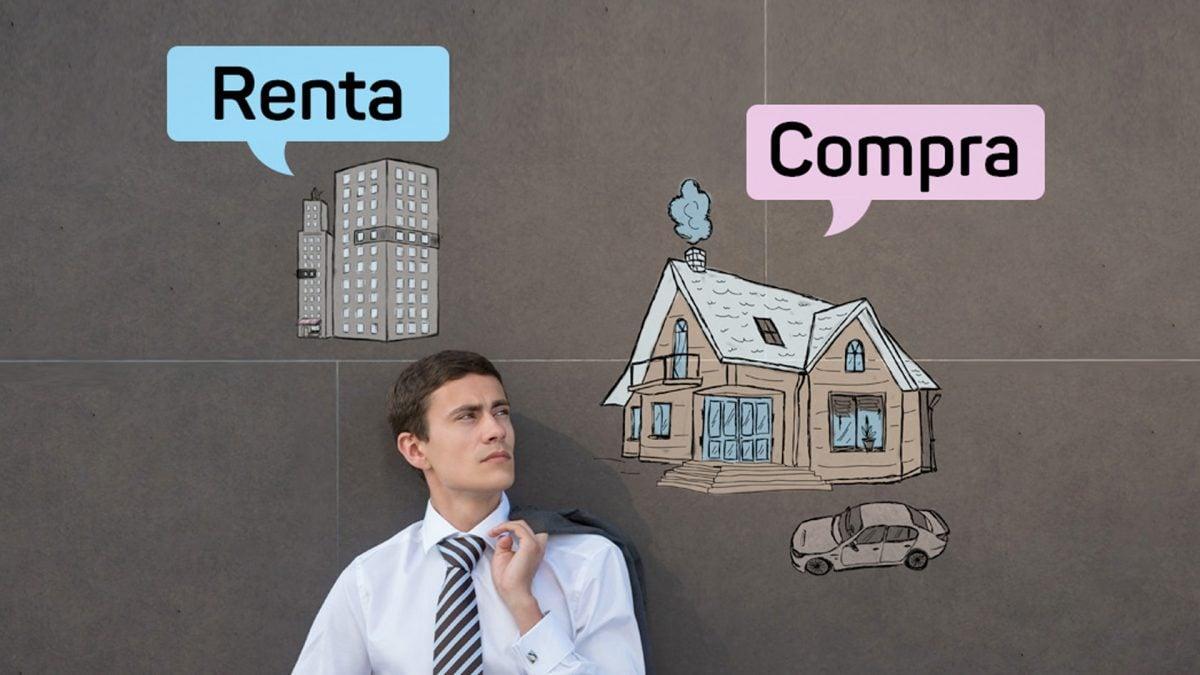¿Qué es más conveniente, rentar o comprar una casa?