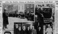It was supposed to be an easy bank job. Instead, the bandits faced a 'murderous hail of lead'