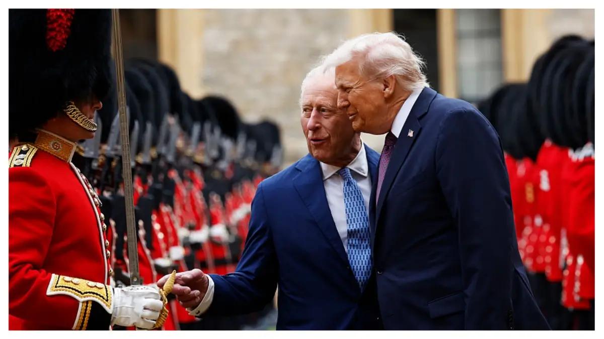 ‘Craving a Crown’: Trump Tried to Kiss Up to King Charles, But His Push for for Him to Copy His Showboating Style Falls Flat, As the Royal’s Response Was Ice
