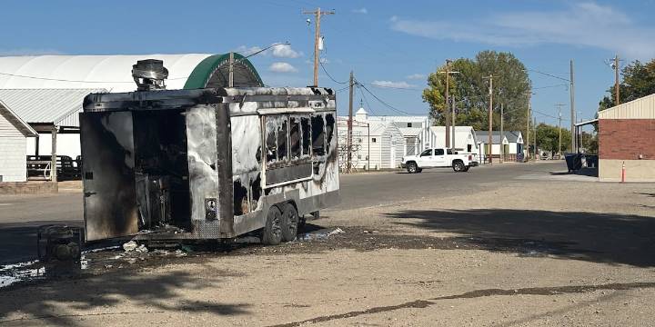 Food trailer catches fire at Twin Falls County Fairgrounds