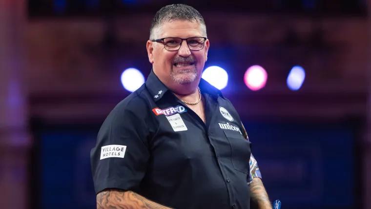 Which PDC players are competing at the 2025 Swiss Darts Trophy?