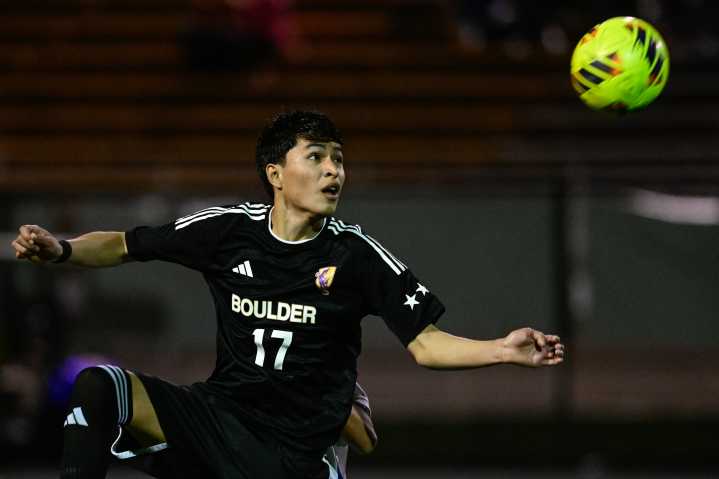 Boulder soccer, behind Jesus Castillo, dominates Broomfield