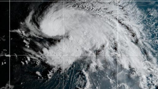 Tropical Storm Gabrielle expected to strengthen. NHC watches wave