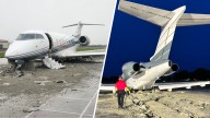 Video shows jet overrunning runway at Boca Raton Airport