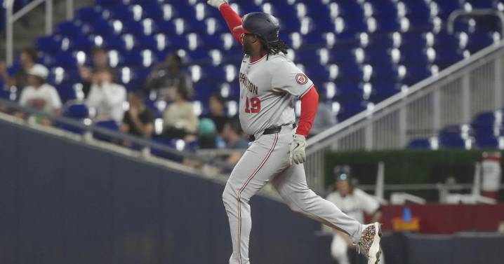 Josh Bell homers again as Nationals hold on to beat Marlins 7
