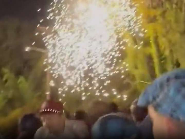 Susto en la Ryder Cup 2025, a la espera de Donald Trump: explotó un cable de alta tensión sobre el público