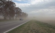 Alerta por vientos fuertes para gran parte de La Pampa