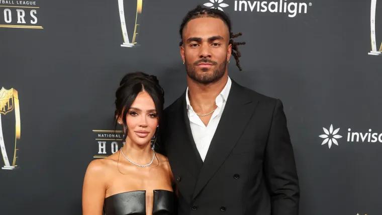 Fred and Sydney Warner celebrate both a Chiefs win and an major family update in the same day