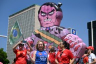 Protesters in Brazil denounce bill to pardon Bolsonaro after coup attempt